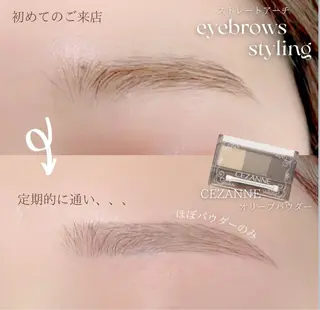 アイブロウ Yura/ LED/エクステのマツエク・マツパデザイン