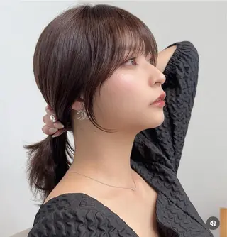 ミディアム みうら しょうのヘアスタイル