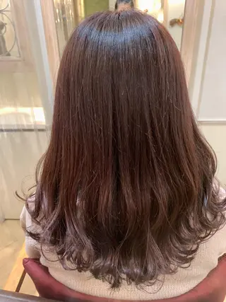 ロング カラー coupe ciseauxのヘアスタイル