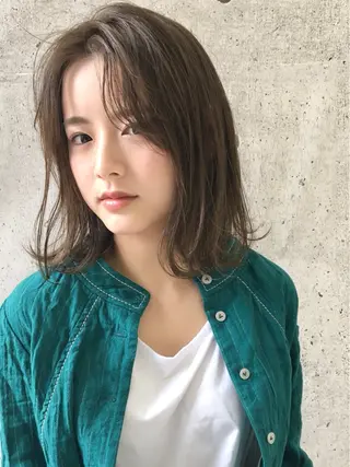 ミディアム ☘️ボブ、レイヤー お任せを♪☘️宇梶のヘアスタイル