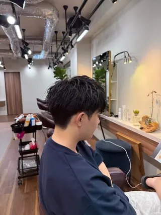 メンズ 野上 晃生のヘアスタイル