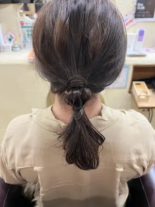 ミディアム カラー ヘアアレンジ 「sumi」 AMIのヘアスタイル