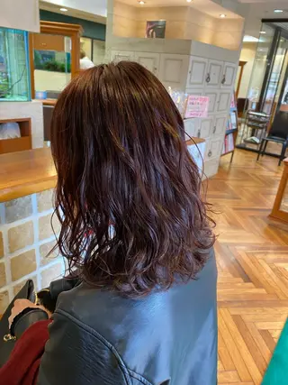 ミディアム カラー 🌈透明感カラー🌈 🌟吉田祐介🌟のヘアスタイル