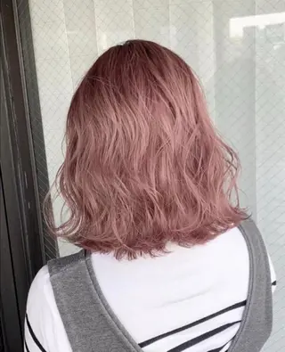 ミディアム カラー パーマ ヘアアレンジ メンズ キッズ ネイル マツエク・マツパ アイブロウ Eirデザイナーズ サロン茶屋町tomoのヘアスタイル