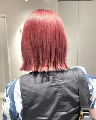 ミディアム 裕千/くびれヘア/ 韓国風ヘア/顔まわりのヘアスタイル