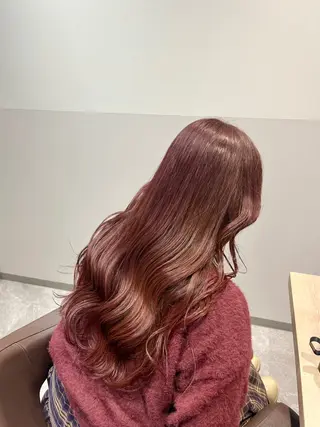 ロング 大宮レイヤーカット× 透明感カラー　rioのヘアスタイル