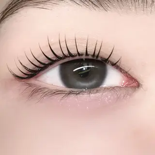 マツエク・マツパ 🩶LED＆ダブル フラットRAN🪽のマツエク・マツパデザイン