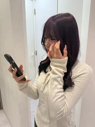 セミロング ともか 名駅🧚‍♂️💫のヘアスタイル