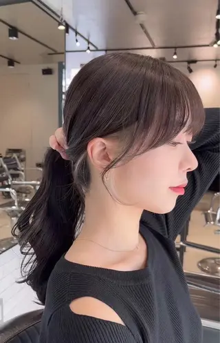 セミロング 🌫️大人韓国ヘア 🌫️naoyaのヘアスタイル