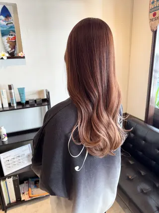 ロング カラー 坂井田 浩樹のヘアスタイル