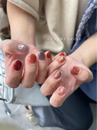 ネイル わたなべ ちかのネイルデザイン