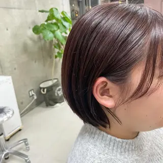 ショート カラー 坂本 沙也加のヘアスタイル