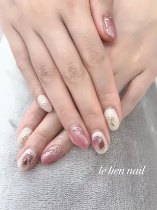 ショート le lien nailのネイルデザイン