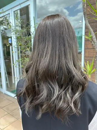 カラー hair&make Earth熊本嘉島店所属・安尾 萌花のヘアスタイル