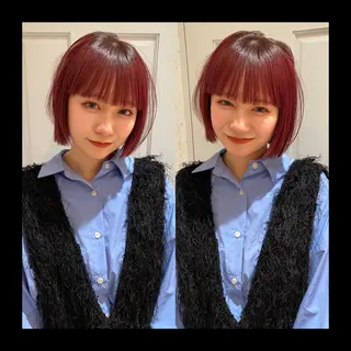 ショート カラー mai / linoah˚✧のヘアスタイル