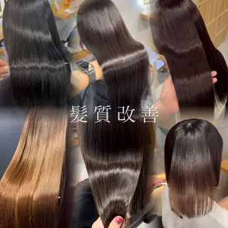 赤みなし ×透明感🫧YUNAのヘアスタイル