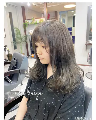 セミロング カラー ＊横浜駅＊ 金子 誠也のヘアスタイル