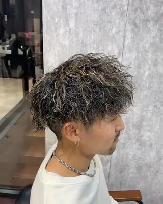 カラー パーマ メンズ 🦁メンズ神特化🦁 12月限定/隆太郎のヘアスタイル