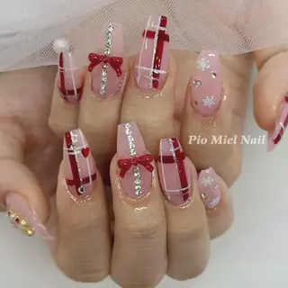 ネイル HANA 長さだしのネイルデザイン