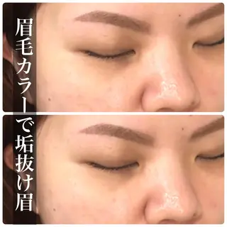 カラー メンズ アイブロウ 眉毛専門店✨ar+ 新宿 NARUMIの眉毛・アイブロウイメージ