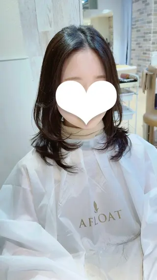 ミディアム 表参道♡ヘアメイク ♡Nozomiのヘアスタイル