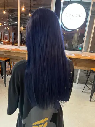 セミロング amie所属・amie三宮 NAKANOのヘアスタイル