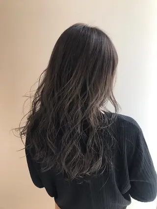 ロング カラー 【髪質改善】 梅田　聡のヘアスタイル