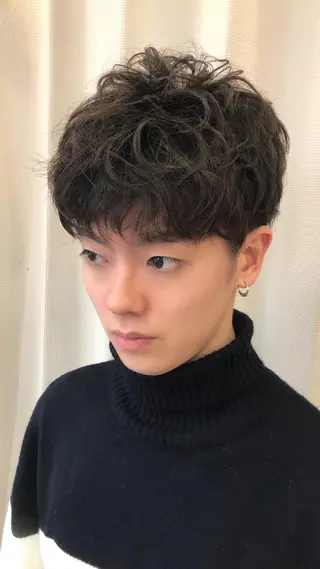 メンズ 透明感カラー✨艶髪 制作🌱山根あゆみのヘアスタイル