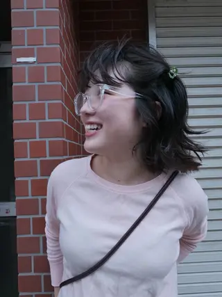 ミディアム パーマ パーマ/メンズパーマ /ボブパーマ/HYOのヘアスタイル