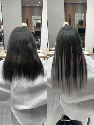 ロング ENA💗NEXT /ハイトーンエクステのヘアスタイル