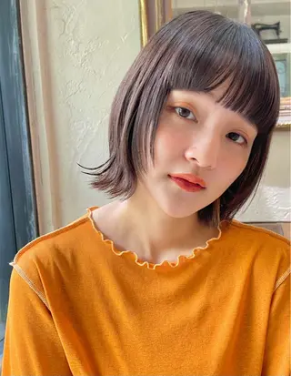 ミディアム カラー 銀座/レイヤーカット 🩵三浦紗弓🩵のヘアスタイル