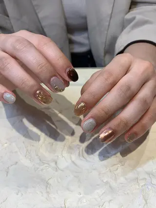 ネイル マキノ ユイのネイルデザイン