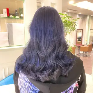 ロング カラー パーマ ヘアアレンジ 🌈インナーカラー ‘ショウマ’🌈のヘアスタイル