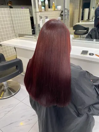 ミディアム カラー ヘアアレンジ キッズ TRU Shino🦋のマツエク・マツパデザイン