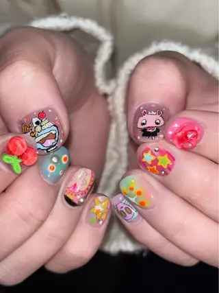 ネイル 銀河屋の猫所属・銀河屋 の猫のネイルデザイン