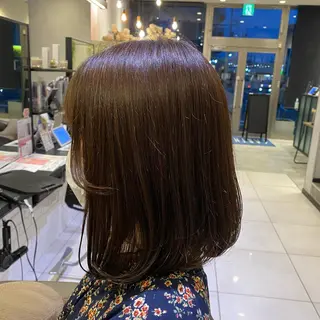 ミディアム 野老 海音のヘアスタイル