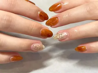 ネイル 🫧ちゅるん/韓国 Ayano𓈒🎀のネイルデザイン