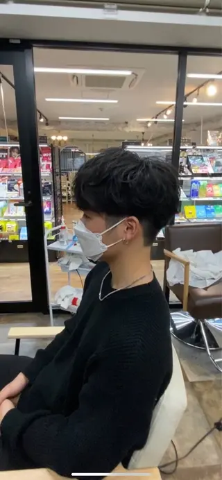 ショート 藤井 ユウキのヘアスタイル