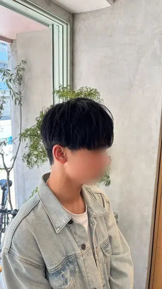 ショート カラー メンズ EARTH三鷹 KOKOROのヘアスタイル