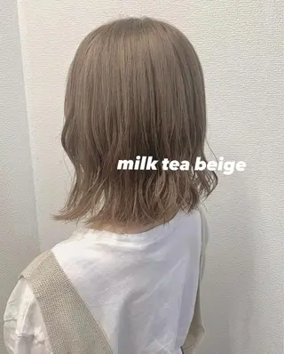 ミディアム カラー ヘアアレンジ メンズ似合わせ🪞 副店長 kotoriのヘアスタイル