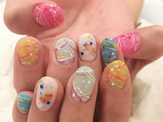 ネイル 東 千夏のネイルデザイン
