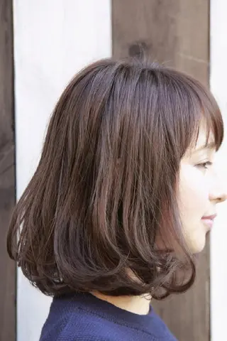 ミディアム 丸山 良司のヘアスタイル