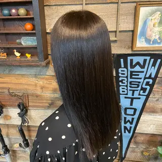 ロング カラー 川崎 かなでのヘアスタイル