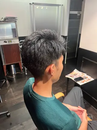 メンズ スズキ リコのヘアスタイル
