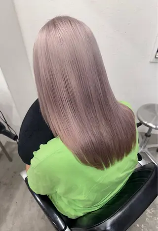 セミロング カラー ハイトーン/レイヤー /艶カラー🎀のヘアスタイル
