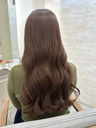 ロング 髪質改善&ヘアケア 永山若奈のヘアスタイル