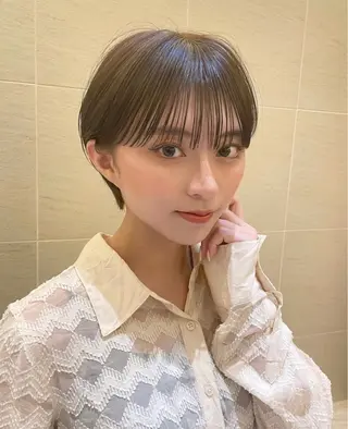 ショート カラー 撮影モデル様募集 直樹のヘアスタイル