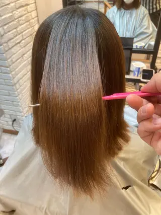 ミディアム 髪質改善美容師 🌟塚本のヘアスタイル