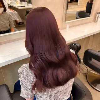 ロング カラー 💖札幌カラー 指名No.1💖玲奈のヘアスタイル