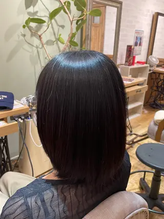 ミディアム 杉山 晃太のヘアスタイル